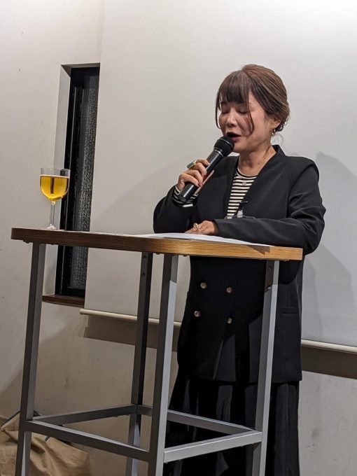 初講演。