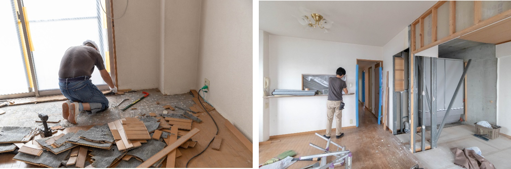 マルミハウジング 工事現場 工事中